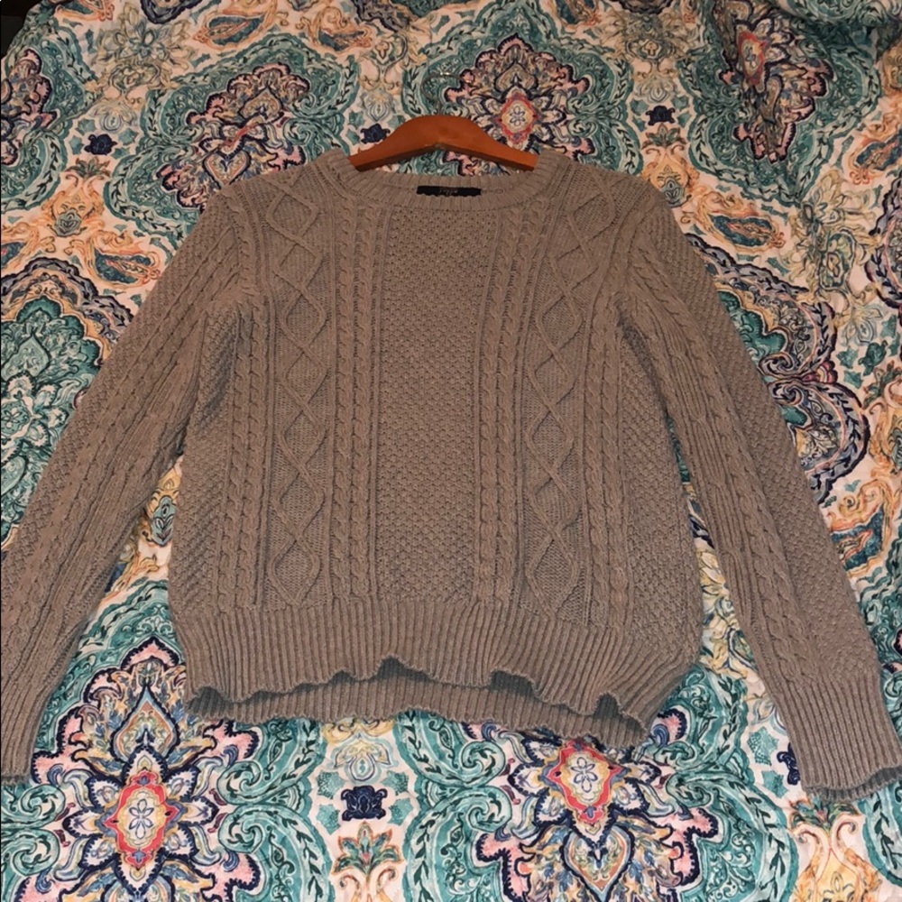 Gray J. Crew Sweater